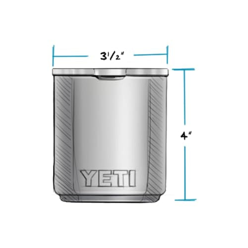 Vacuum Insulated Stainless Steel Stackable Lowball with Lid, 10 oz P764067