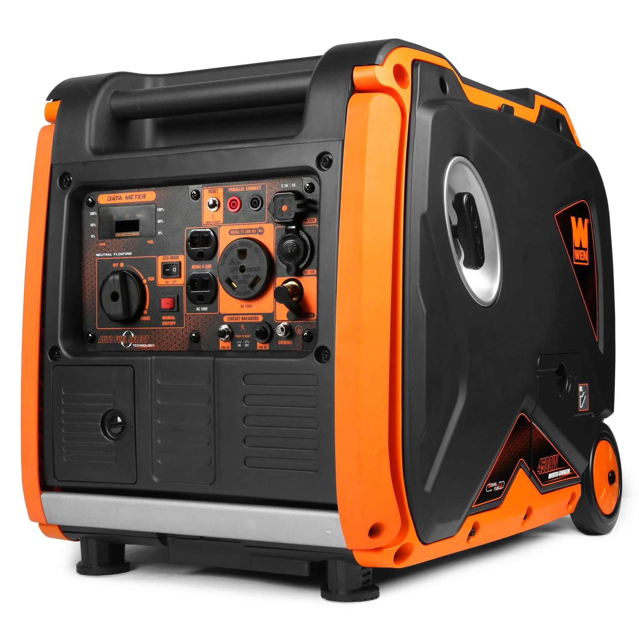 4500-Watt Dual Fuel Portable Inverter Generator M689