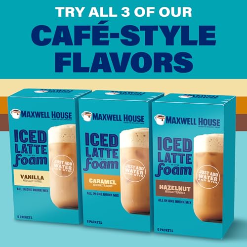 Iced Caramel Latte Instant Coffee Drink Mix Y4204