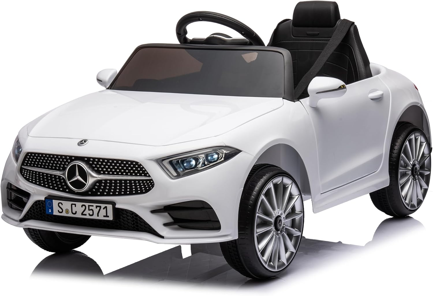 12V Electric Ride-On Car for Toddlers with Remote Control U2936