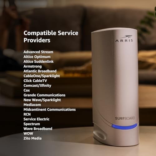 Cable Modem DOCSIS 3.1 Multi-Gigabit, 2.5 Gbps Max Speed, No Built-in WiFi N570