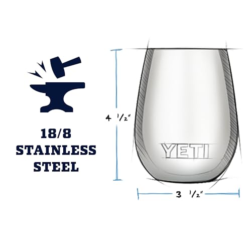 10 oz Wine Tumbler, Vacuum Insulated, Stainless Steel P5140