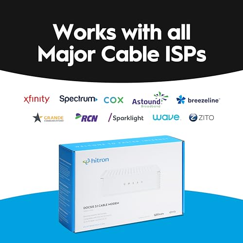 DOCSIS 3.1 Modem, 2.5 Gbps Ethernet, Cable Modem Only A32048