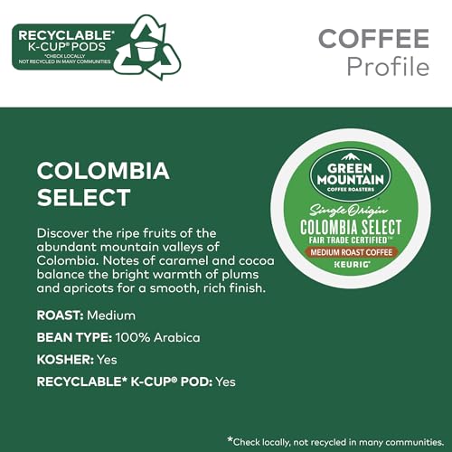 Half Caff Medium Roast Coffee Pods, 32 Count A69169