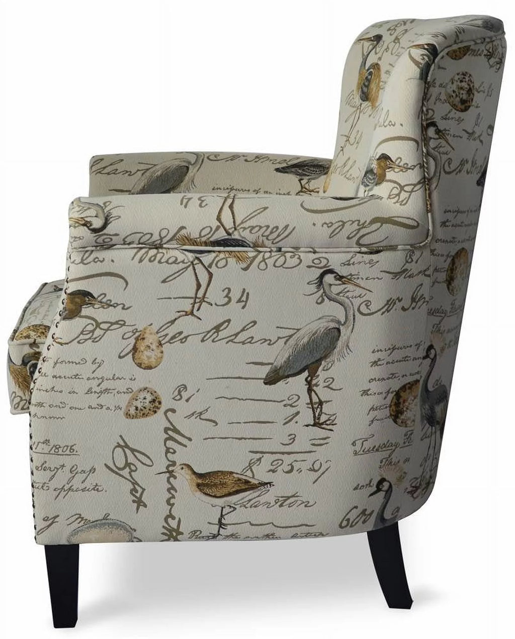 Accent Chair with Nailhead Trim R957905