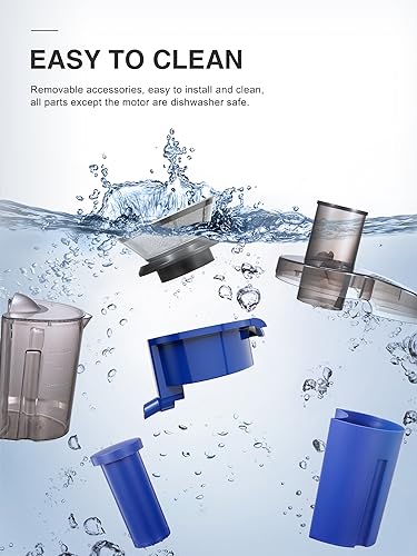 Juicer Machine, 800W Centrifugal Extractor with Wide Mouth Feed Chute, Stainless Steel, BPA-free Y425329