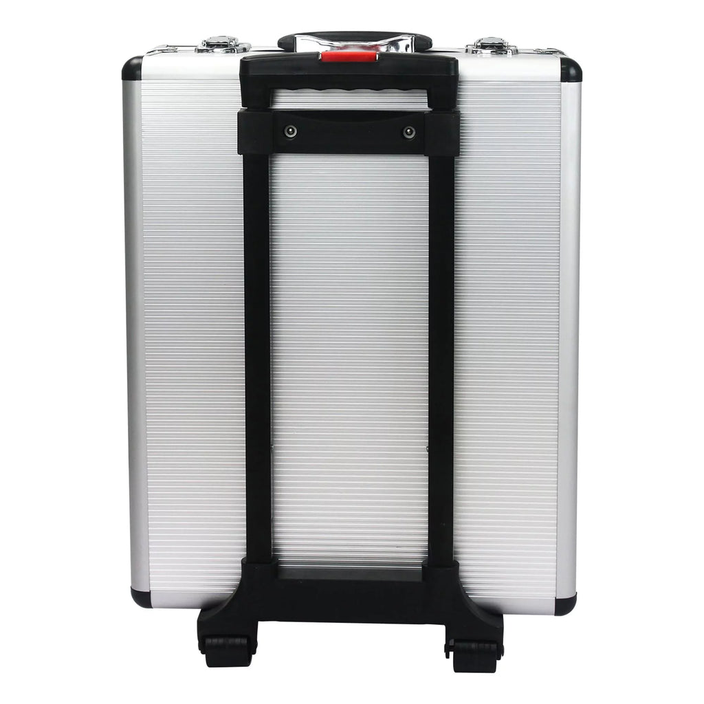 899PCS Tool Set, White Rolling Tool Box with 4 Layers, Household Hand Tool Kit O3626