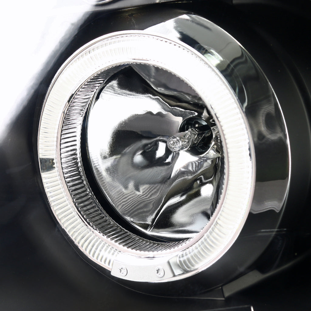 Halo Projector Headlights with LED Tail Lamps Combo for Nissan Titan 2004-2015 G928