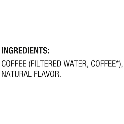 Cold Brew Coffee, Unsweetened Black Coffee, 48 FL OZ B94014
