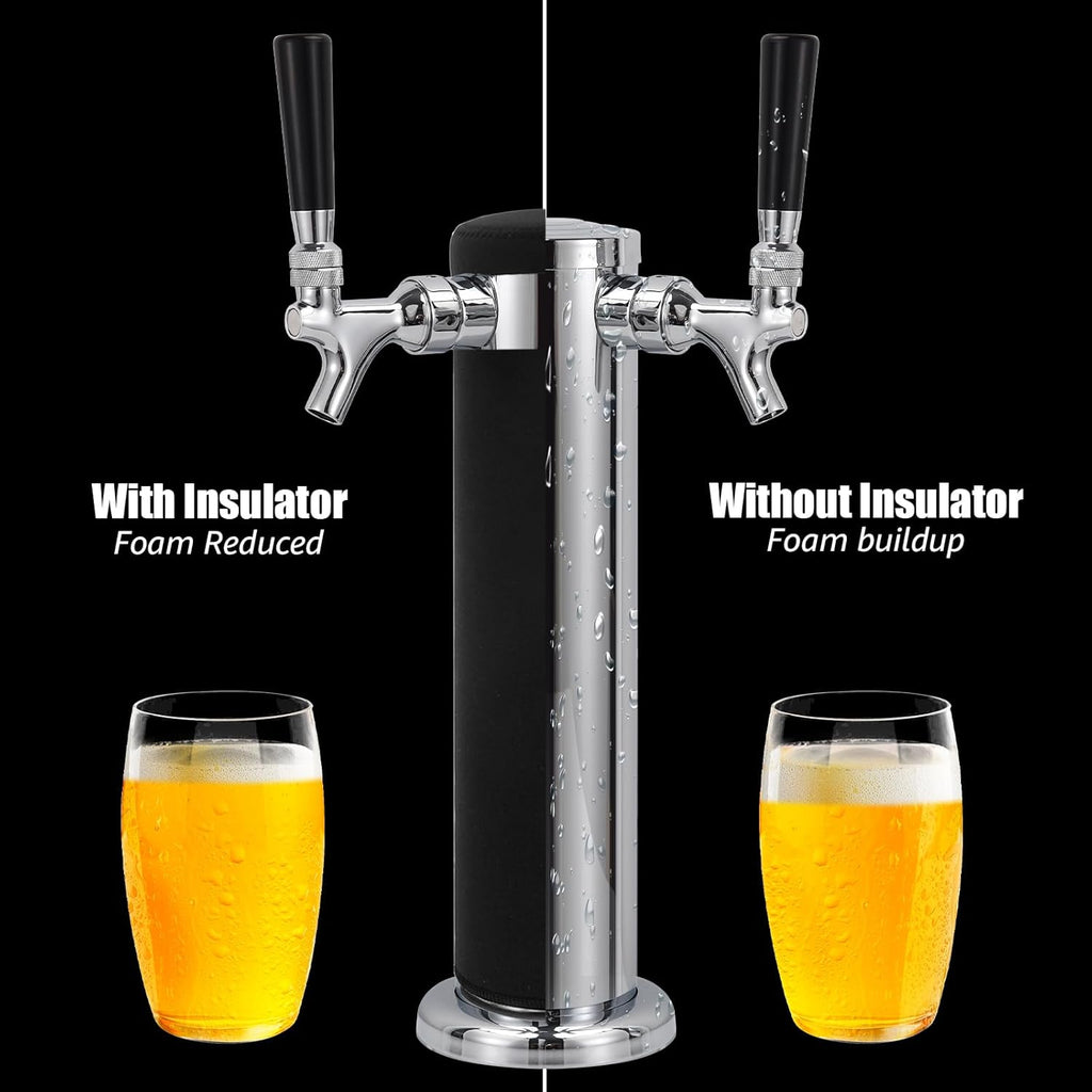 Beer Tower Insulator Cover for Double Tap Draft Tower W99308