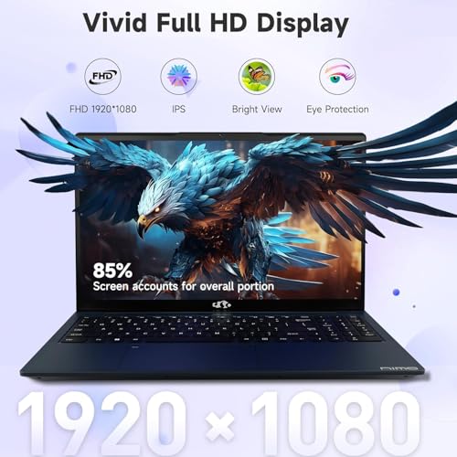 15.6" IPS FHD Laptop, Intel 6 Core i3, 8GB RAM 256GB SSD, Backlit Keyboard, Fingerprint, Wi-Fi 6, Win 11 P765767