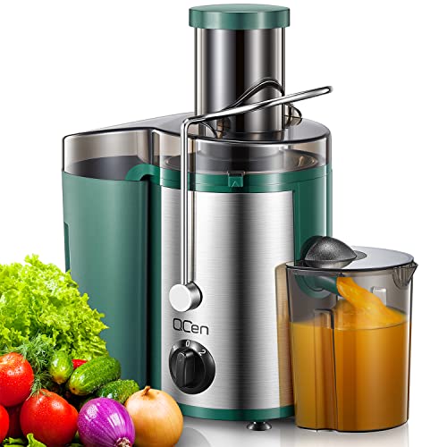 Juicer Machine, 800W Centrifugal Extractor with Wide Mouth Feed Chute, Stainless Steel, BPA-free Y425329