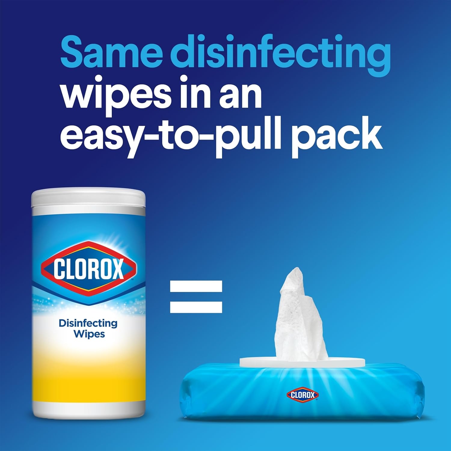 Disinfecting Wipes, Bleach Free, Fresh Scent, 75 Count R886414