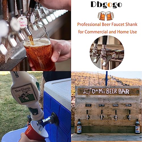 Draft Beer Faucet Shank with Stainless Core and Self-Closing Spring Tap O80453