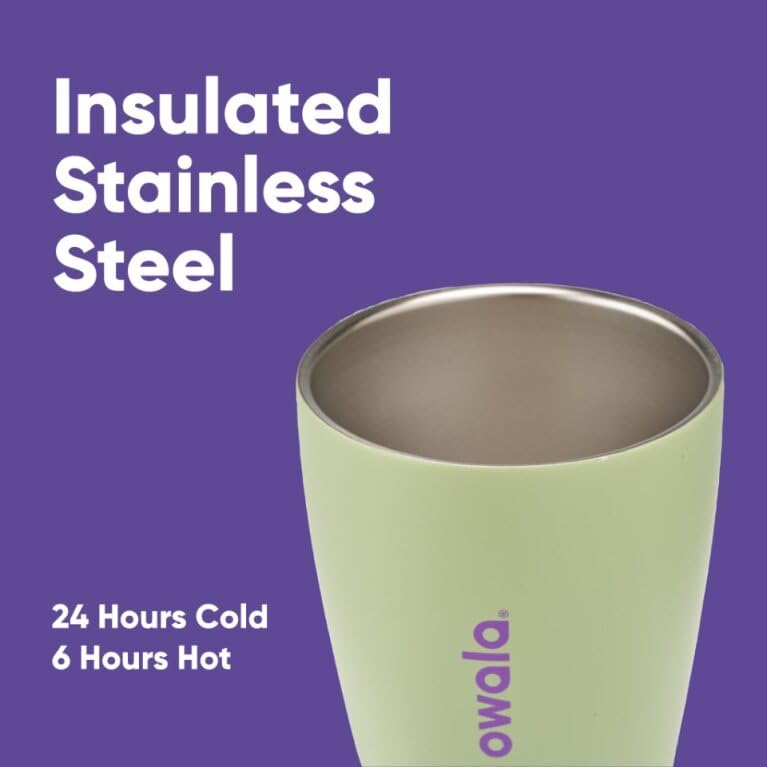 Insulated Stainless Steel Coffee Tumbler, Reusable Travel Mug, 20 oz U29047
