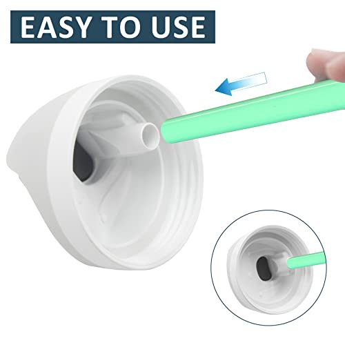 Replacement Straws for 19oz 24oz 32oz Water Bottle, 3pcs Reusable with Cleaning Brush G252489