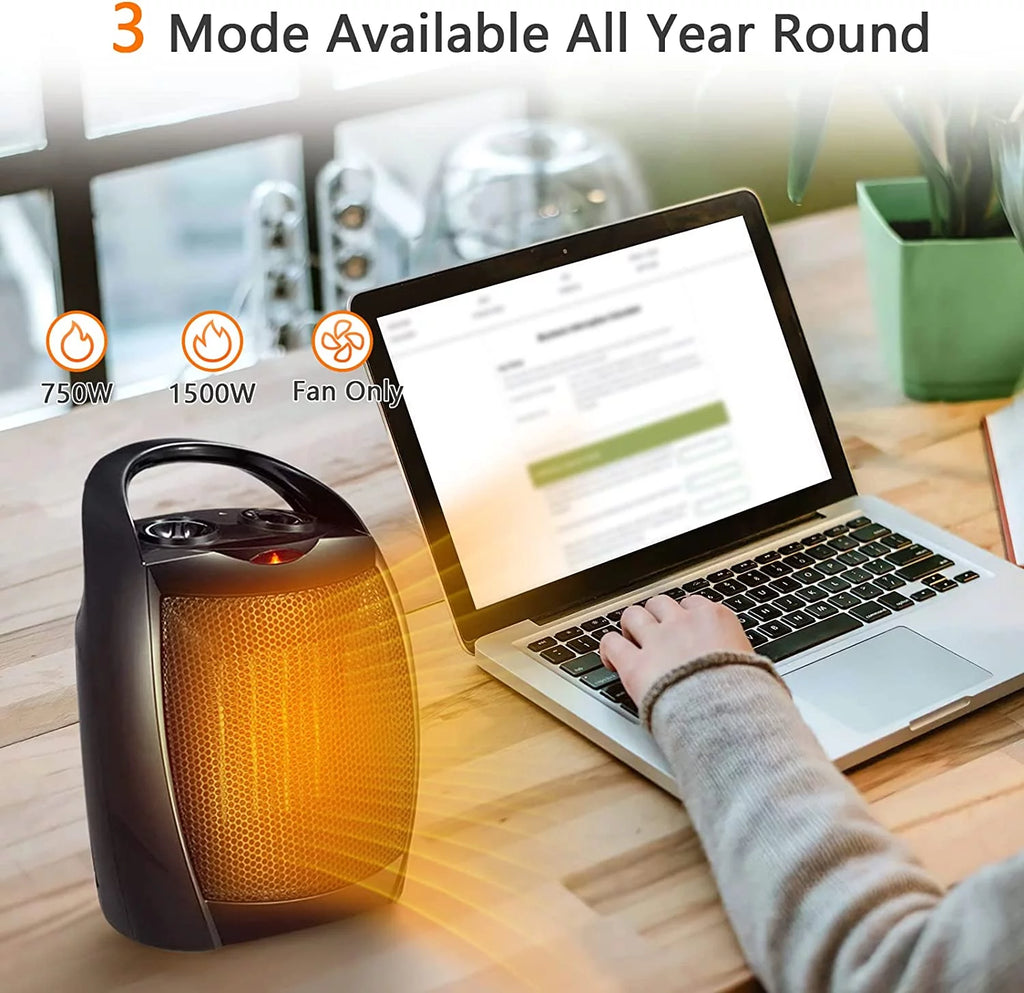 Portable Ceramic Space Heater for Indoor Use U56546