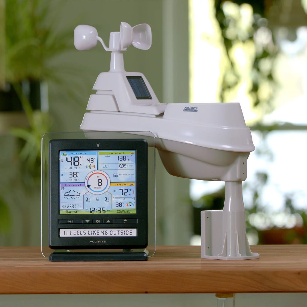 Wireless Indoor/Outdoor Weather Station with Remote Monitoring O785