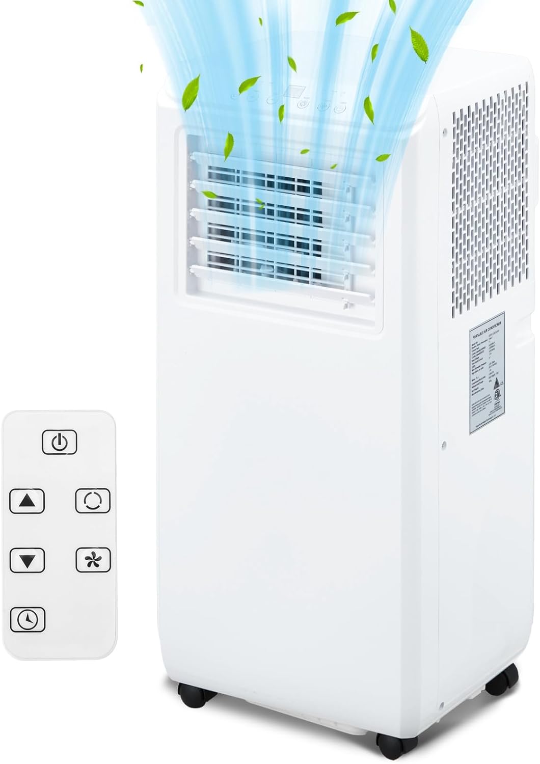 Portable Air Conditioner 10000 BTU with Remote Control for 450 Sq.ft Rooms D36933