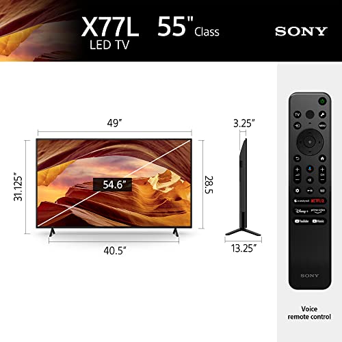 50 Inch 4K Ultra HD LED Smart TV, 2023 Model, Renewed E864994