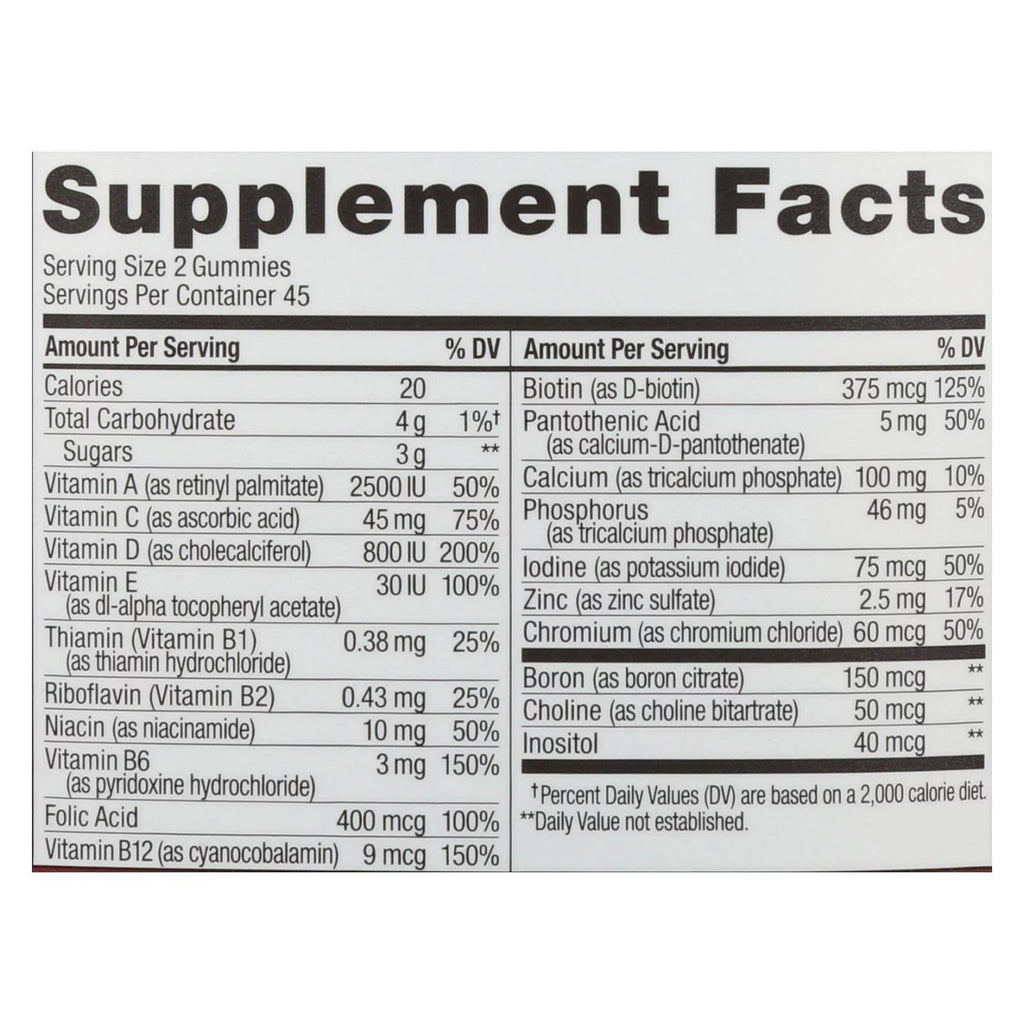 Women’s Multivitamin Berry, 90 Count B91405