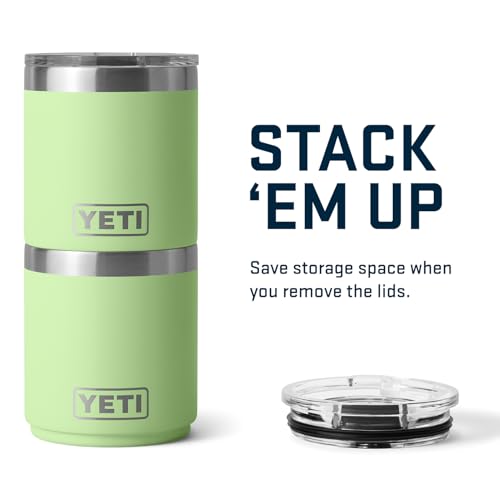 Vacuum Insulated Stainless Steel Stackable Lowball with Lid, 10 oz P764067