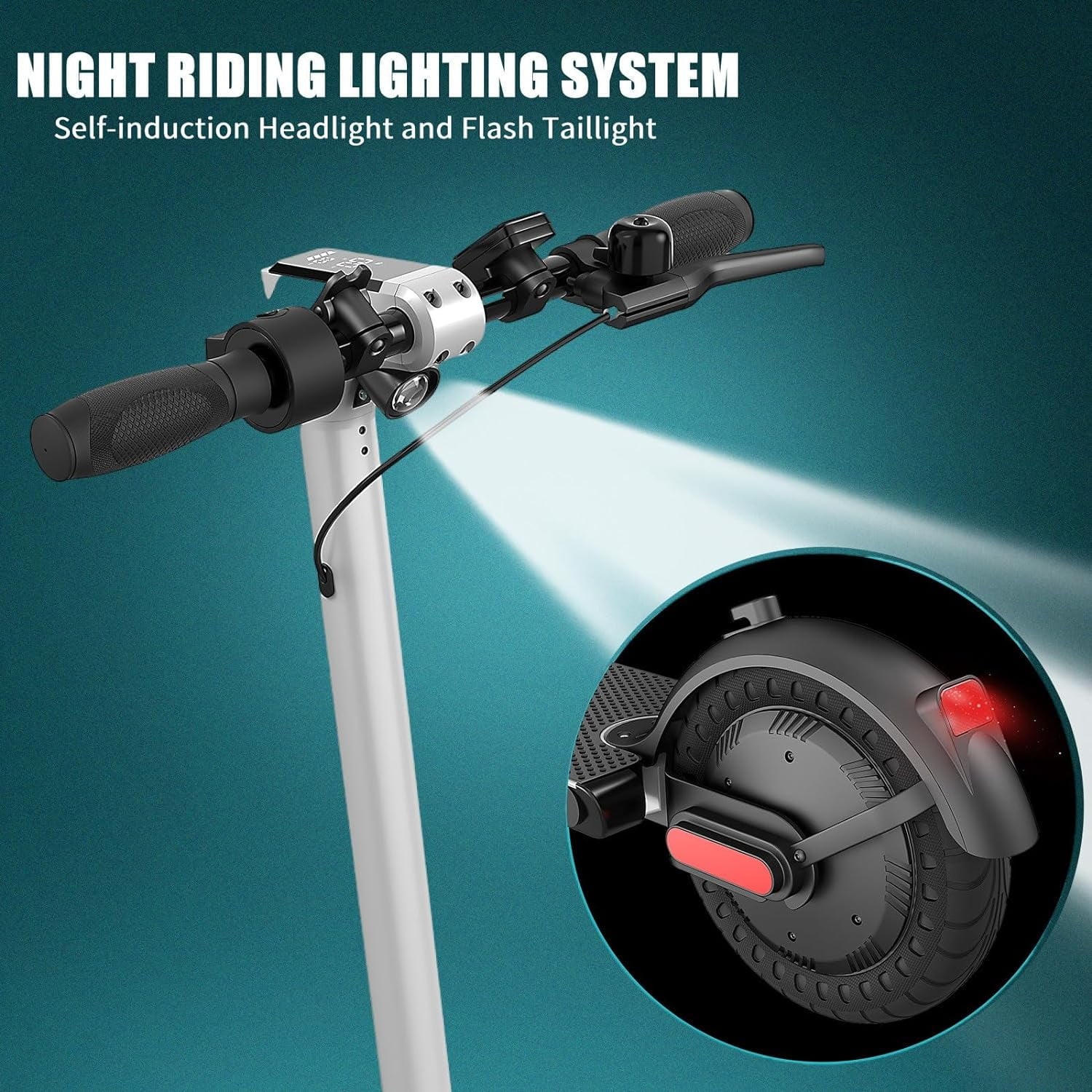 Electric Scooter for Adults, 20 Mph, 25 Miles Range, Foldable N986880