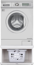 Ivation Wooden Laundry Pedestal for Washer & Dryer, Made to Fit All Machines