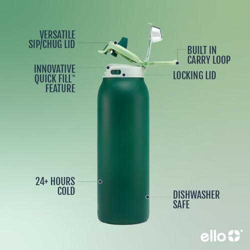 Stainless Steel Water Bottle with Leak Proof Lid, 22oz F571