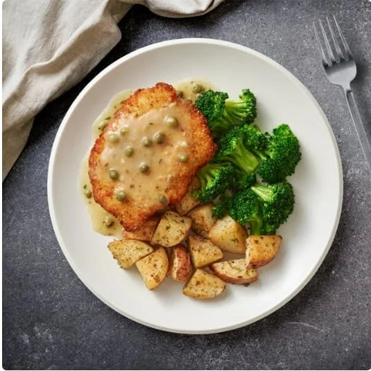 Chicken Scallopini Frozen Meal, 9.5 oz, Pack of 10 C895304