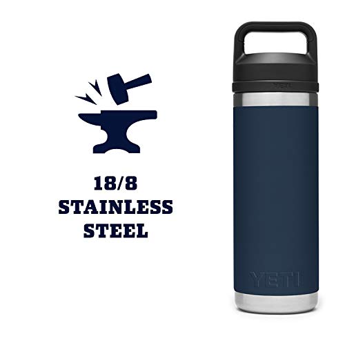18 oz Vacuum Insulated Stainless Steel Bottle with Chug Cap E63440