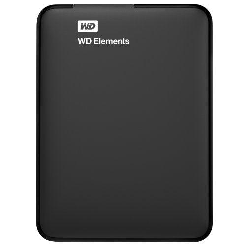 WD 1TB WD Elements Portable USB 3.0 Hard Drive Storage (WDBUZG0010BBK-EESN)