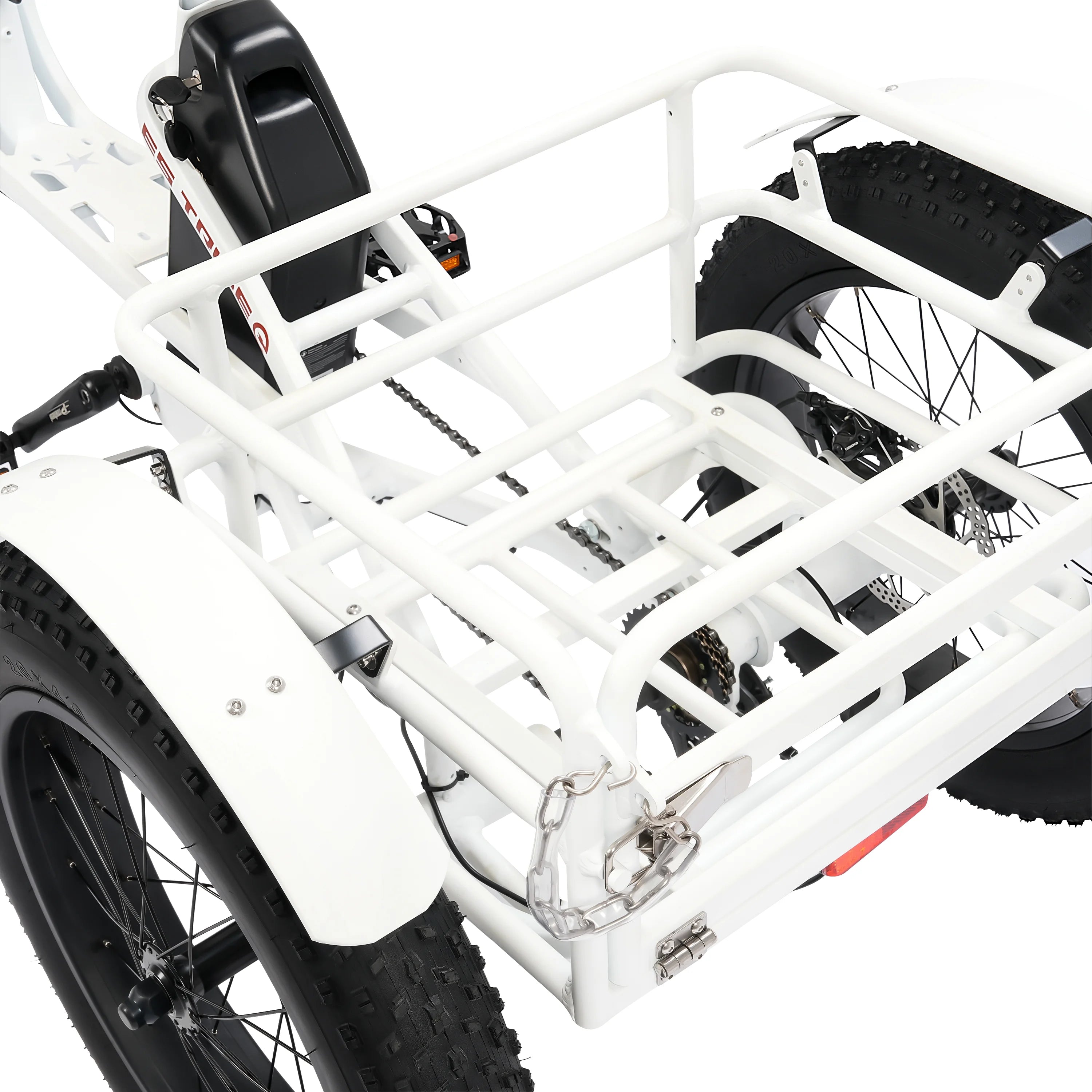 Electric Tricycle for Adults with Basket, 750W 48V, 3-Wheel Step-Thru H8104