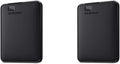 WD 4TB Elements Portable External Hard Drive HDD, USB 3.0, Compatible with PC, Mac, PS4 & Xbox - WDBU6Y0040BBK-WESN & 2TB Elements Portable External Hard Drive HDD, USB 3.0