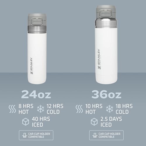 Insulated Stainless Steel Water Bottle 36 oz with Push Button Lid P799245