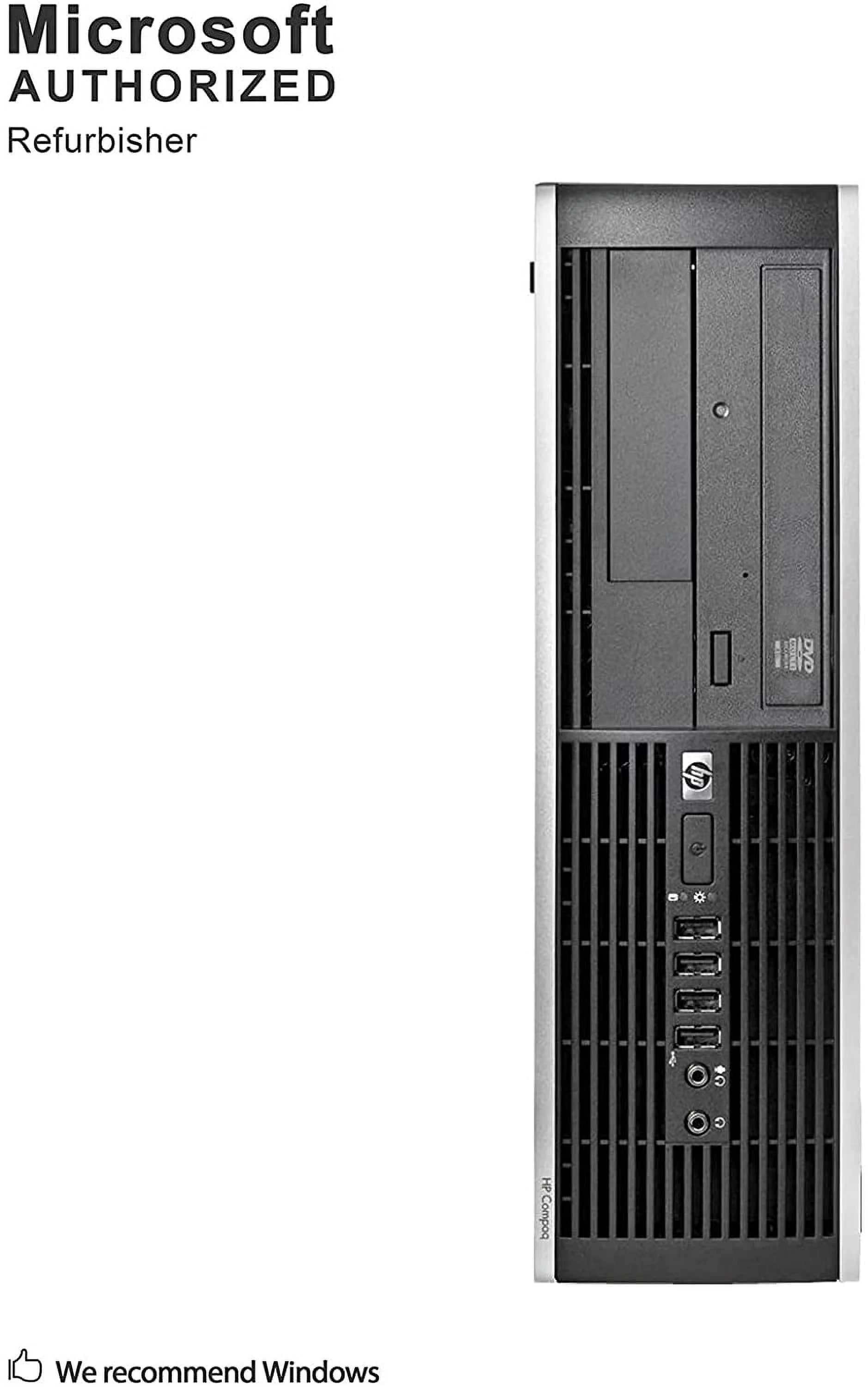 Refurbished Desktop Computer Tower PC, Intel Quad Core i3, 4GB RAM, 2TB Hard Drive, Windows 10 Pro, with Keyboard and Mouse V2565