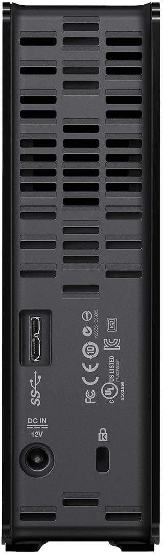 12TB External USB 3.0 Hard Drive - Black M837