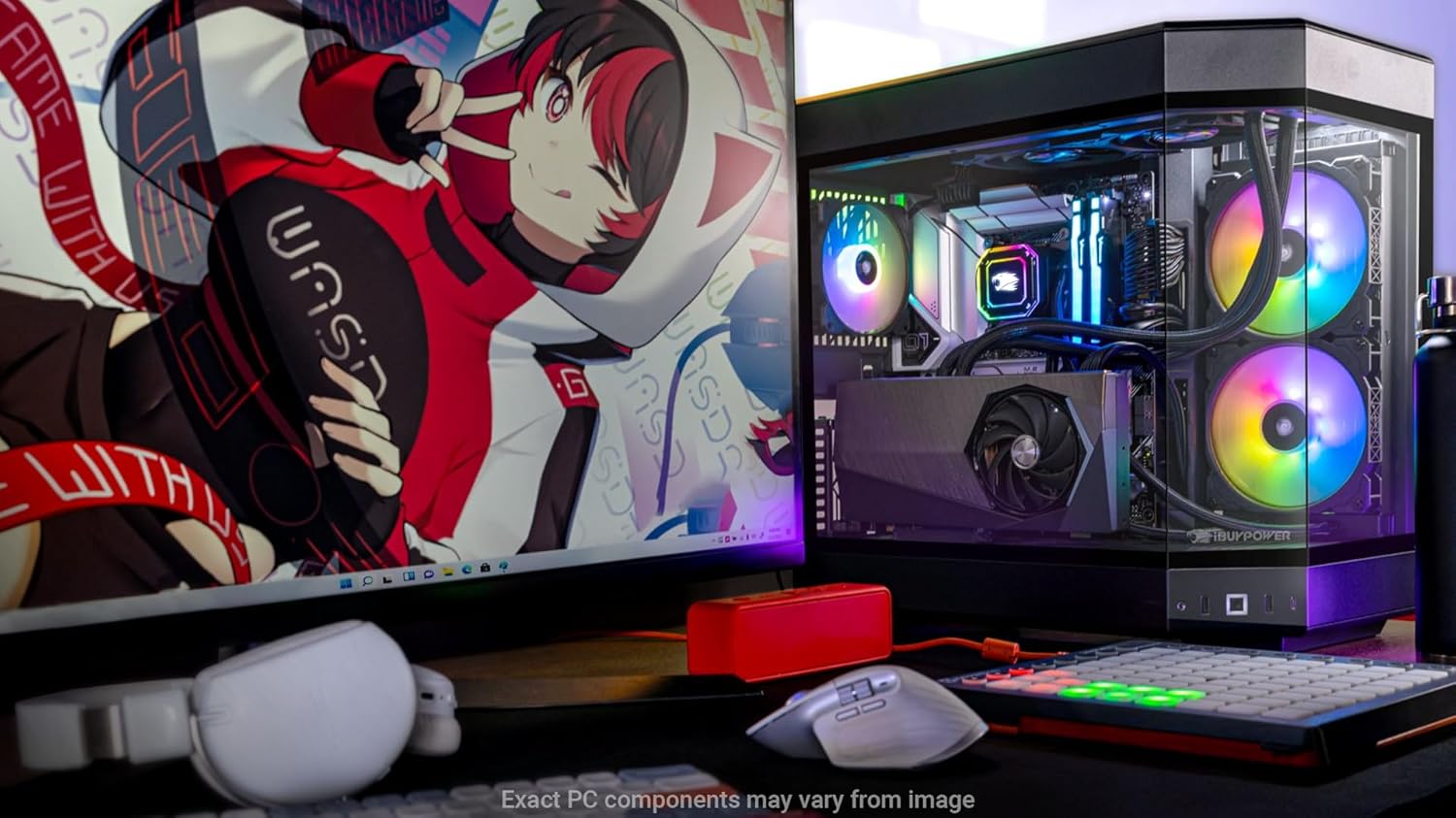 Gaming PC Desktop with Intel Core i9 and RTX 4070 F62439