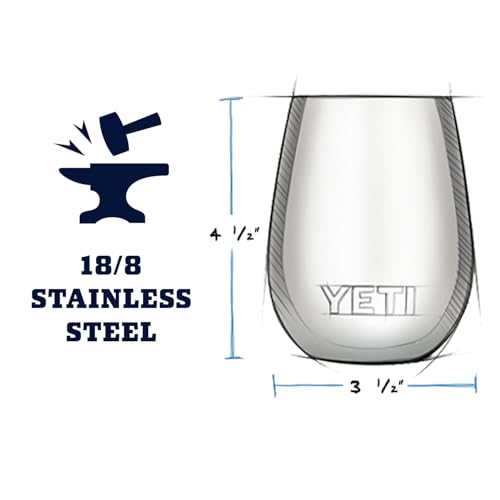 10 oz Wine Tumbler, Vacuum Insulated, Stainless Steel P5140