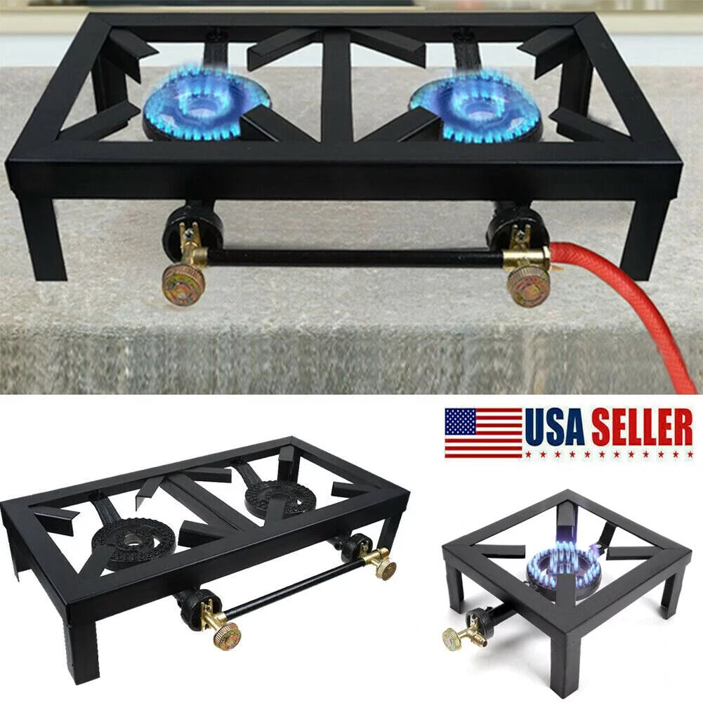 Portable Camp Stove Propane Outdoor BBQ Cooker N626233