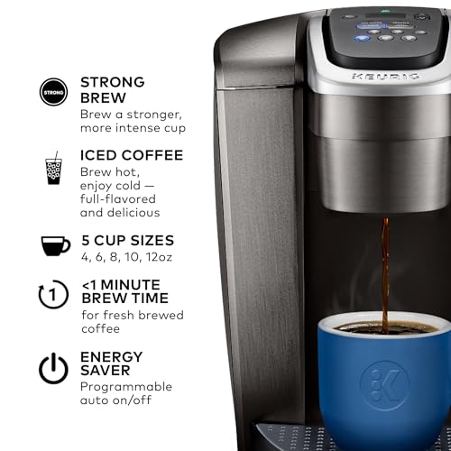 Single Serve K-Cup Pod Coffee Maker with Strength and Temperature Control T756