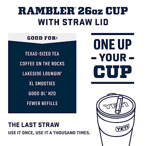 26 oz Vacuum Insulated Stainless Steel Straw Cup Z423