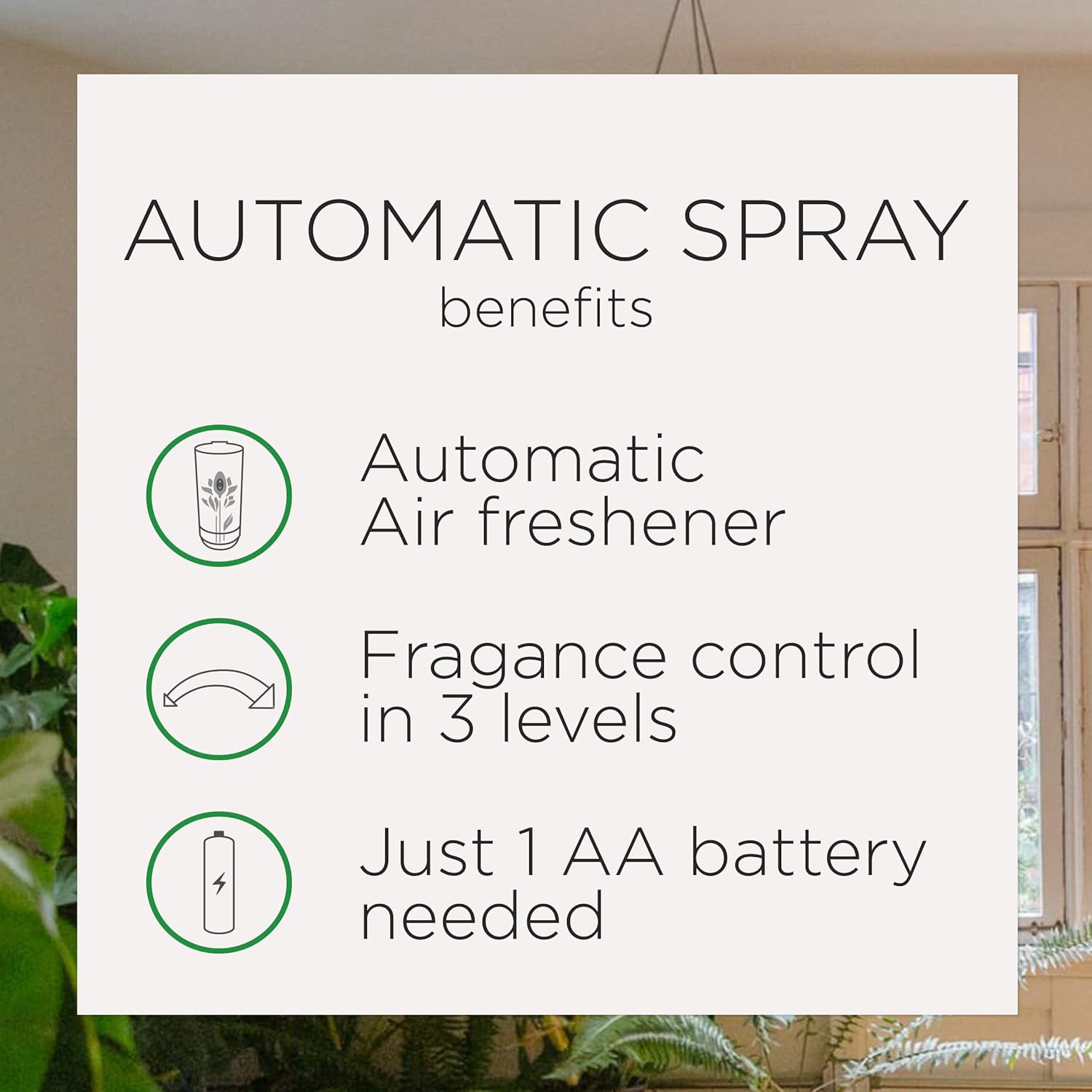 Automatic Spray Air Freshener Kit with Refill, Summer Delights, 2 Count J8653