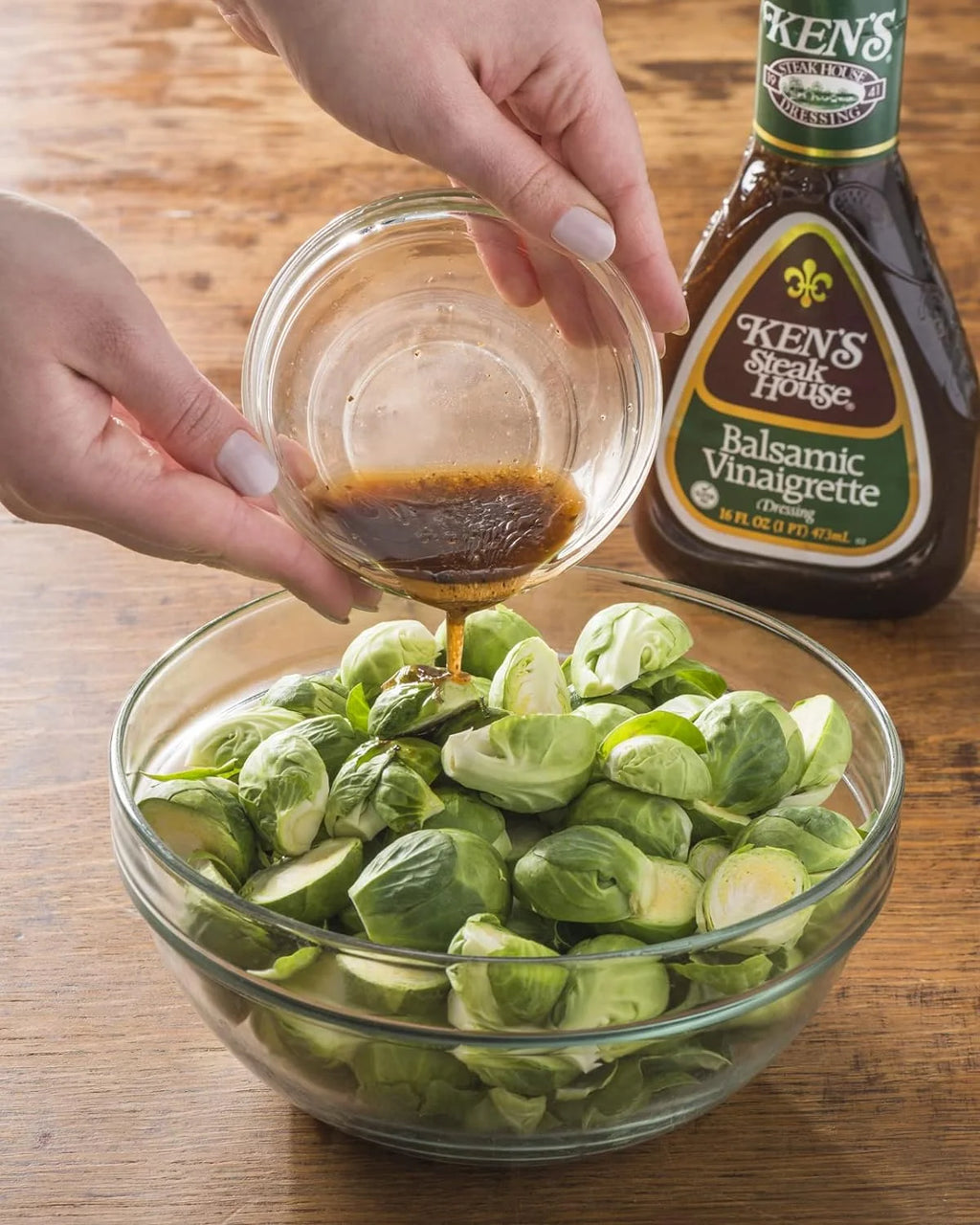 Balsamic Vinaigrette Dressing for Salads or Marinades, 16 Fl Oz (Pack of 2) F377