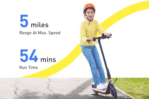 Electric Scooter for Kids Ages 6-14, Adjustable Handlebar, Up to 132 lbs N834