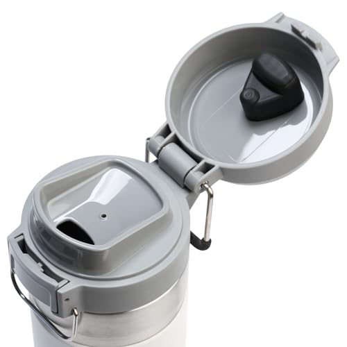 Insulated Stainless Steel Water Bottle 36 oz with Push Button Lid P799245