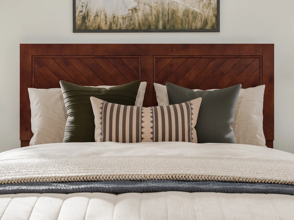 Solid Wood Platform Bed with Storage Drawers, Queen K8732