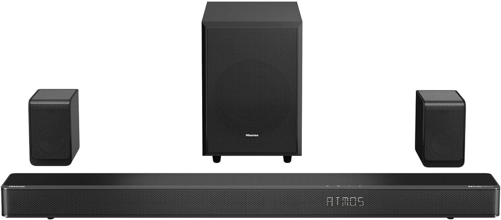 5.1.2ch 420W Soundbar with Wireless Subwoofer and Rear Speakers L855
