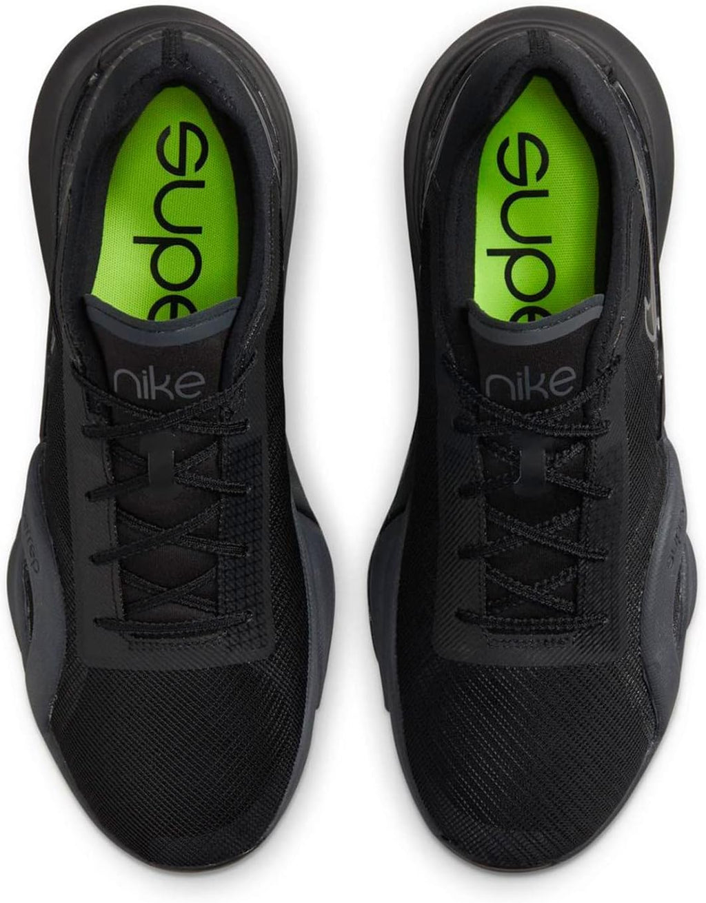 Men's Running Trainers Sneakers, Black Q20040