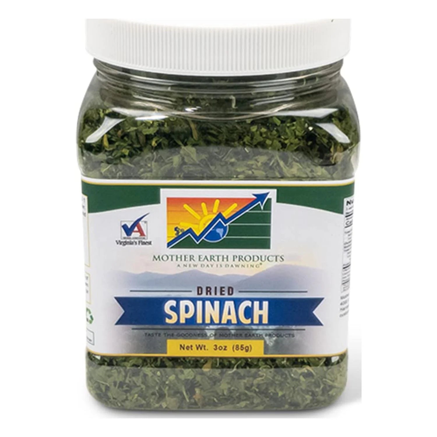Dehydrated Spinach Jar N1839